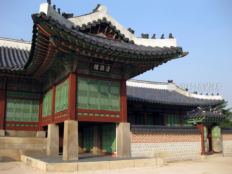 Jagyeongjeon Hall - gyeongbok贡宫，首尔